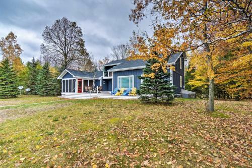 Peaceful Lake Mich Retreat With Private Waterfront!