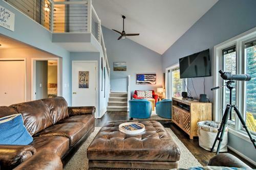 Peaceful Lake Mich Retreat With Private Waterfront!