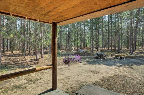 Private South Boardman Cabin On 10 Forest Acres!