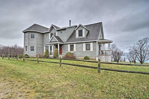 Northport Home With Deck And Panoramic Lake View!