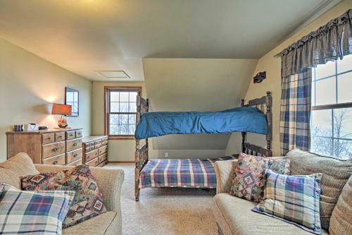 Northport Home With Deck And Panoramic Lake View!