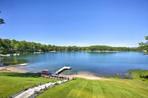 Waterfront Silver Lake Home With Private 40 Dock!