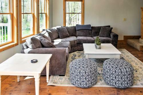 Spacious Pine Lake Home Deck, Fire Pit And 3 Acres!