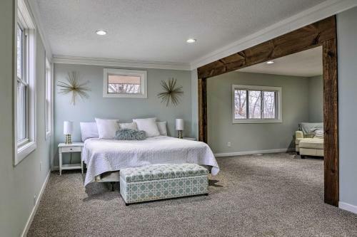 Chic Chaska Retreat With Deck Overlooking Dtwn!