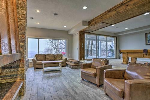 Chic Chaska Retreat With Deck Overlooking Dtwn!
