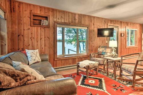 Waterfront Pequot Lakes Cabin With Dock And Sandy Beach