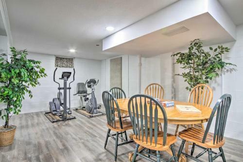 Cheerful Rochester Retreat With Workout Room!