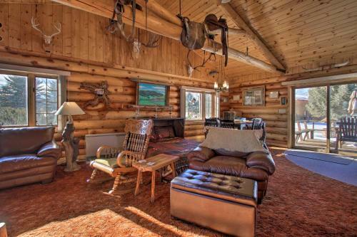 Dillon Log Home With Hot Tub By Beaverhead And Hiking!