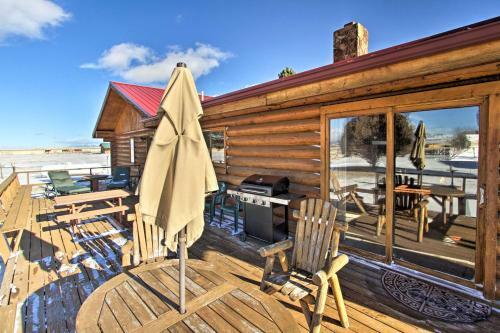 Dillon Log Home With Hot Tub By Beaverhead And Hiking!