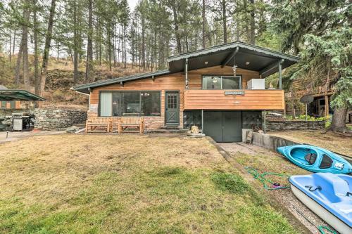 Flathead Lake Waterfront Cabin With Dock, Kayaks