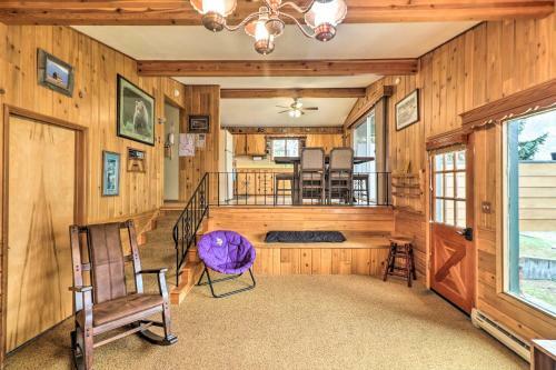 Flathead Lake Waterfront Cabin With Dock, Kayaks