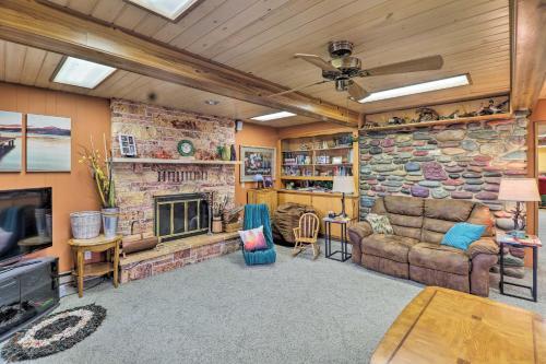 Flathead Lake House With Private Beach And Boat Dock!