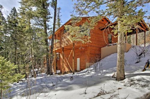 Charming Coppertop Cloudcroft Cabin 3 Mi To Ski