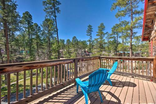 Apartamento Ruidoso Getaway With Deck - Walk To Downtown!