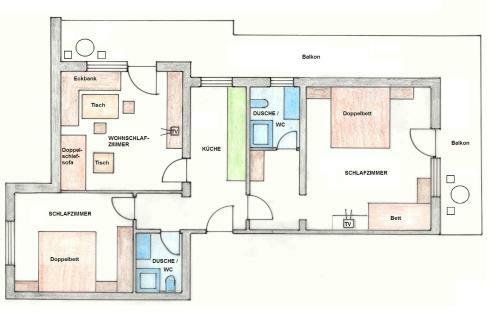 Hostal Pension Appartements Via Claudia