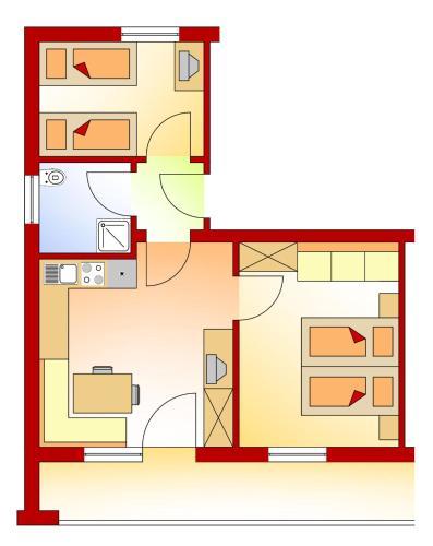 Apartamento Appartements Schneezauber