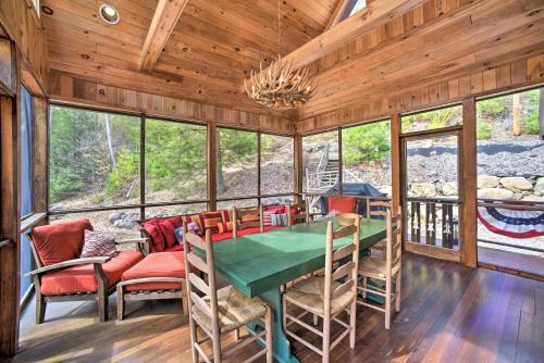 Adirondack Oasis Lake House With Dock And Deck!