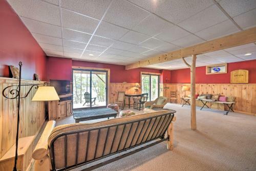 Adirondack Oasis Lake House With Dock And Deck!