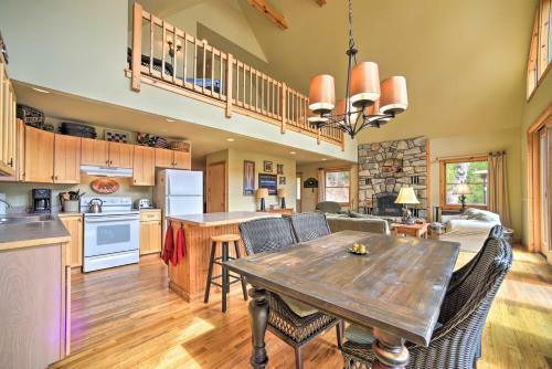 Adirondack Oasis Lake House With Dock And Deck!