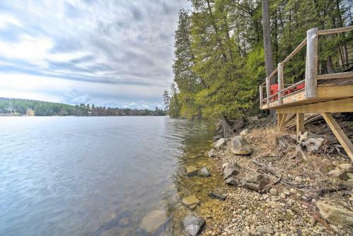 Adirondack Oasis Lake House With Dock And Deck!