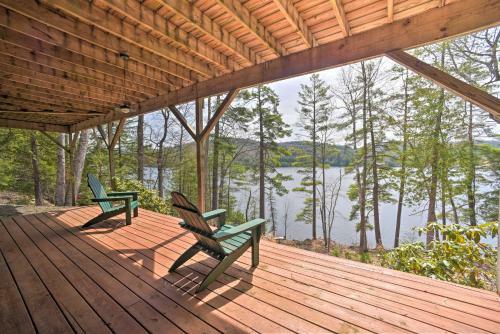 Adirondack Oasis Lake House With Dock And Deck!