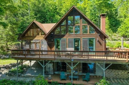 Adirondack Oasis Lake House With Dock And Deck!