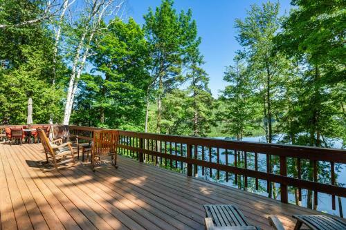 Adirondack Oasis Lake House With Dock And Deck!