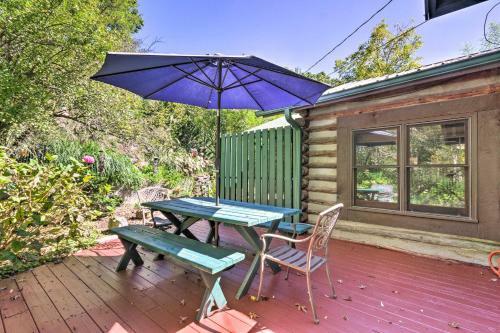 Rustic-yet-cozy Cabin With Patio, 12mi To Asheville!