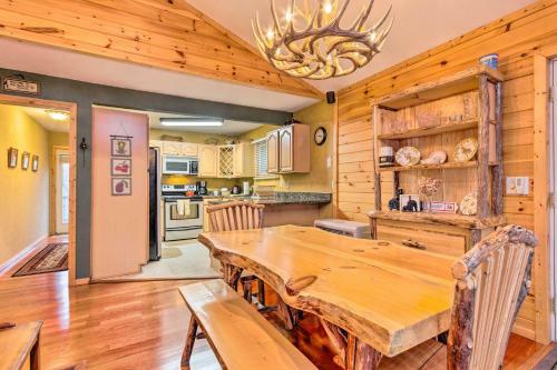 Cabin With Deck Hike And Ski The Blue Ridge Mountains