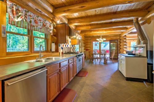 Upper Lodge Brevard Cabin On 80 Acres With Pool!