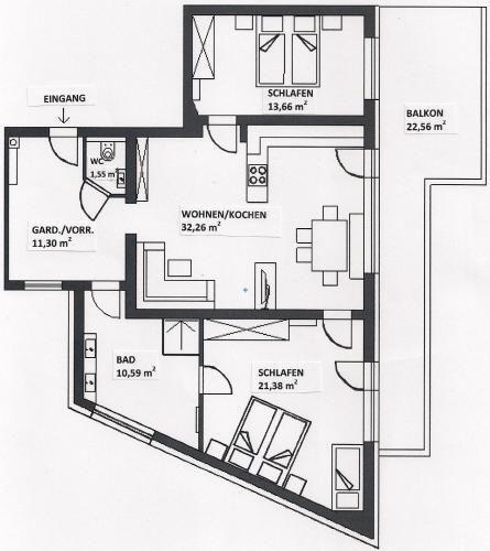 Apartamento Appartements Alpenblick