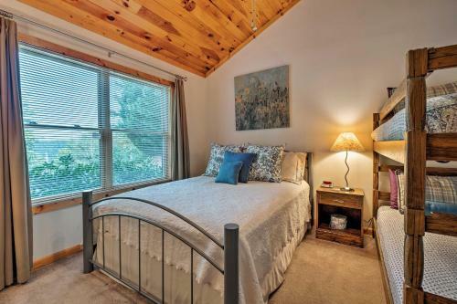 4-acre Bryson City Mountain Home With Deck And Grill!