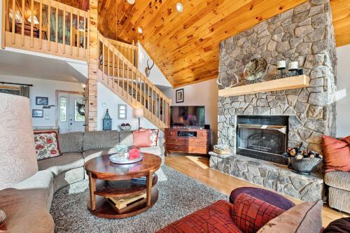 4-acre Bryson City Mountain Home With Deck And Grill!