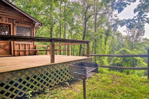 Bryson City Cabin With Mtn View About 4 Mi To Rafting