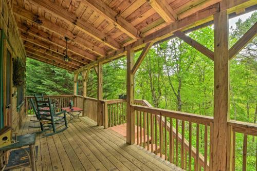 Secluded Smoky Mtn Cabin With Hot Tub And Fire Pit!