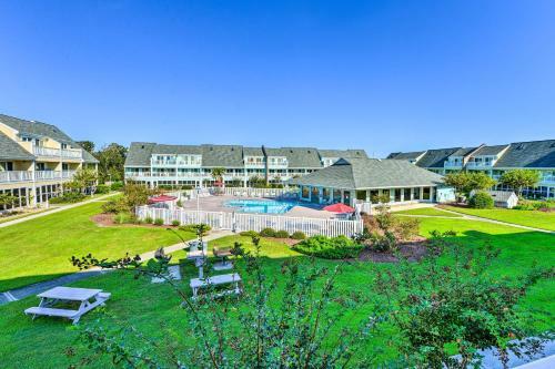 Apartamento Oceanfront Emerald Isle Condo, Walk To Beach!