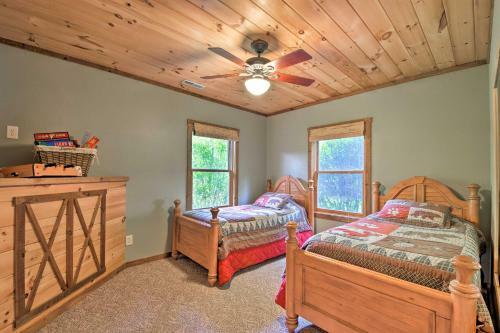 Riverfront Hayesville House With Spacious Deck!