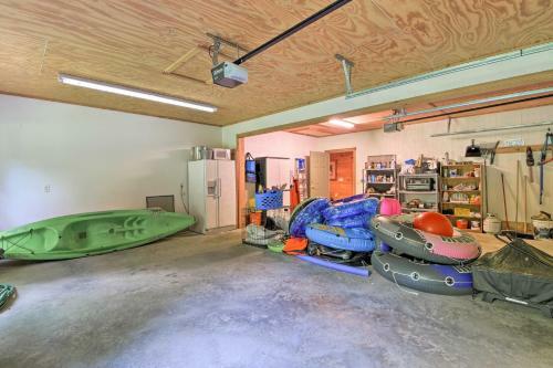 Riverfront Hayesville House With Spacious Deck!