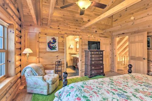 Superb Linville Mountain Cabin With Wraparound Decks!