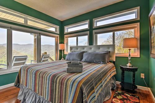 Private Blue Ridge Home With Mountain Views And Hot Tub