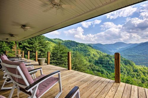Private Blue Ridge Home With Mountain Views And Hot Tub