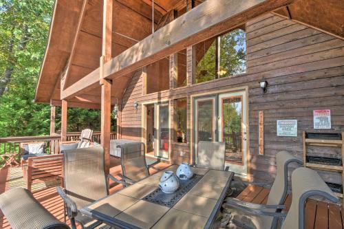 Mountaintop Murphy Cabin By Hiwassee River!