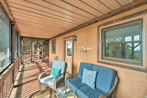 Mountaintop Murphy Cabin By Hiwassee River!