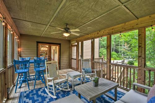 Quiet Riverfront Escape With Deck And Fly Fishing