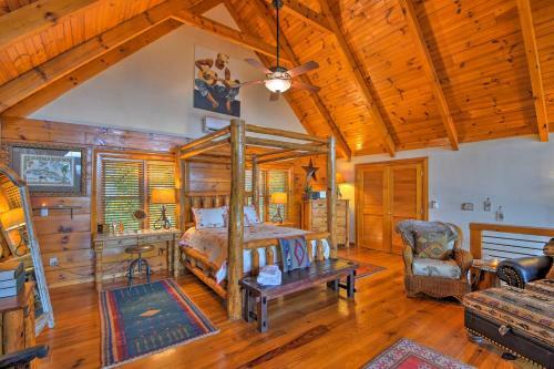 Secluded Nantahala Forest Refuge With Mountain Views