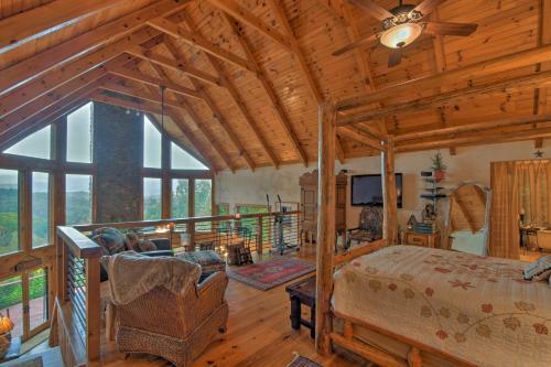 Secluded Nantahala Forest Refuge With Mountain Views