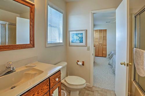 Sunset Beach Home With Deck And Views - Steps To Beach!