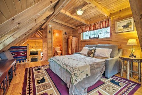 Waynesville Above The Clouds Mtn Cabin With Balcony!