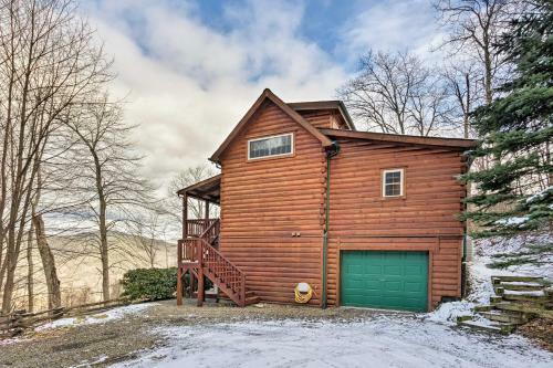 Waynesville Above The Clouds Mtn Cabin With Balcony!
