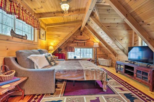 Waynesville Above The Clouds Mtn Cabin With Balcony!